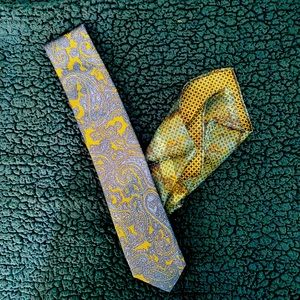 JoS A Bank Tie & Pocket Square